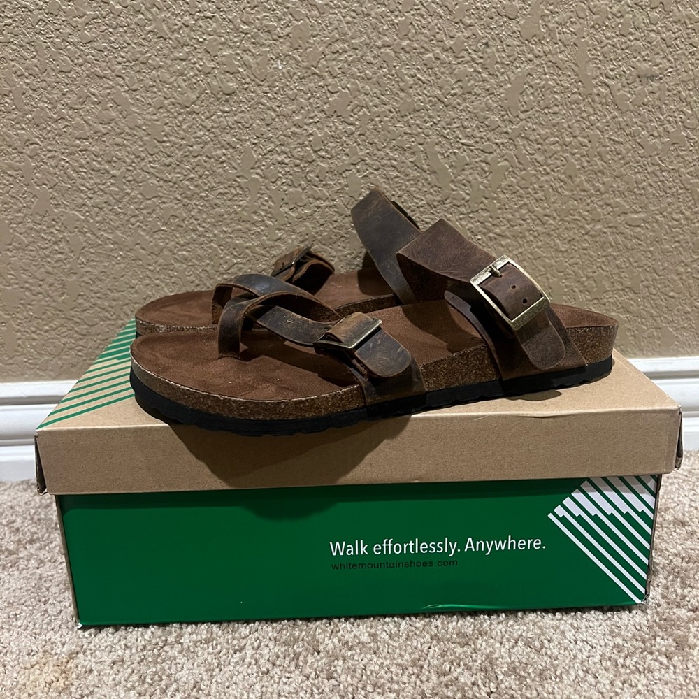 Women's White Mountain, Hazy Sandal